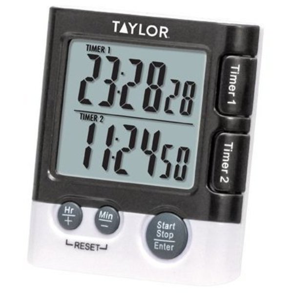 Taylor Precision Products Dual DGTL TimerClock 5828